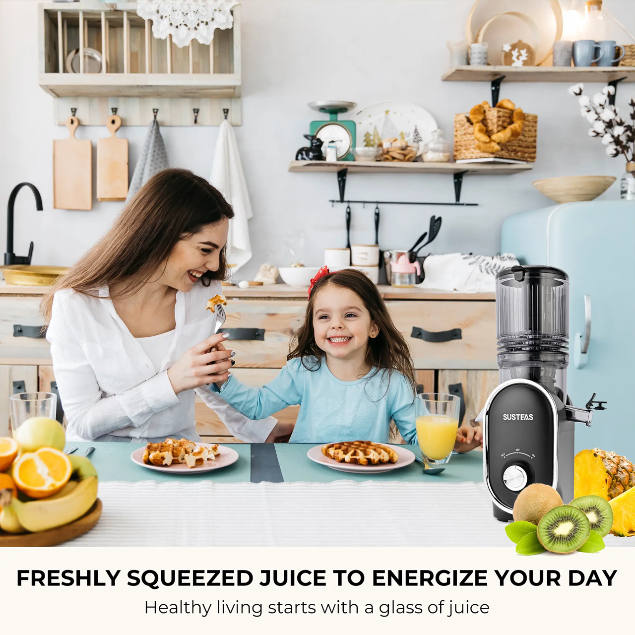 Cold Press Juicer, 5.3 Inch Large Feed Opening