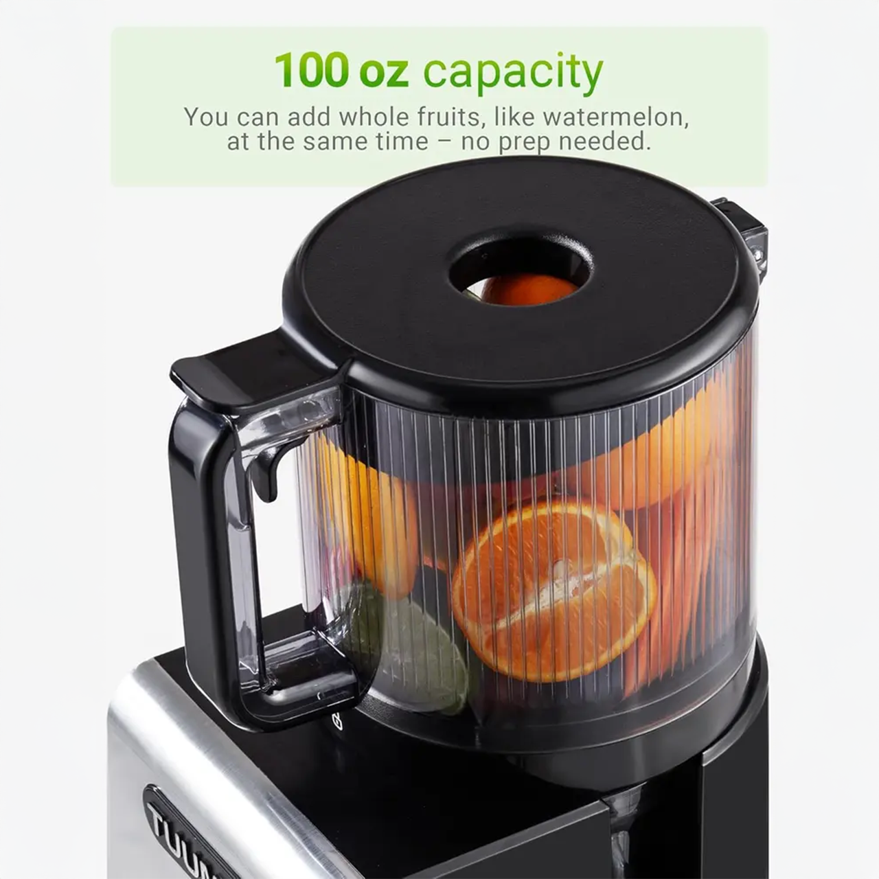 C16 Cold Press Juicer with 6.5"Extra Large Feed Chute