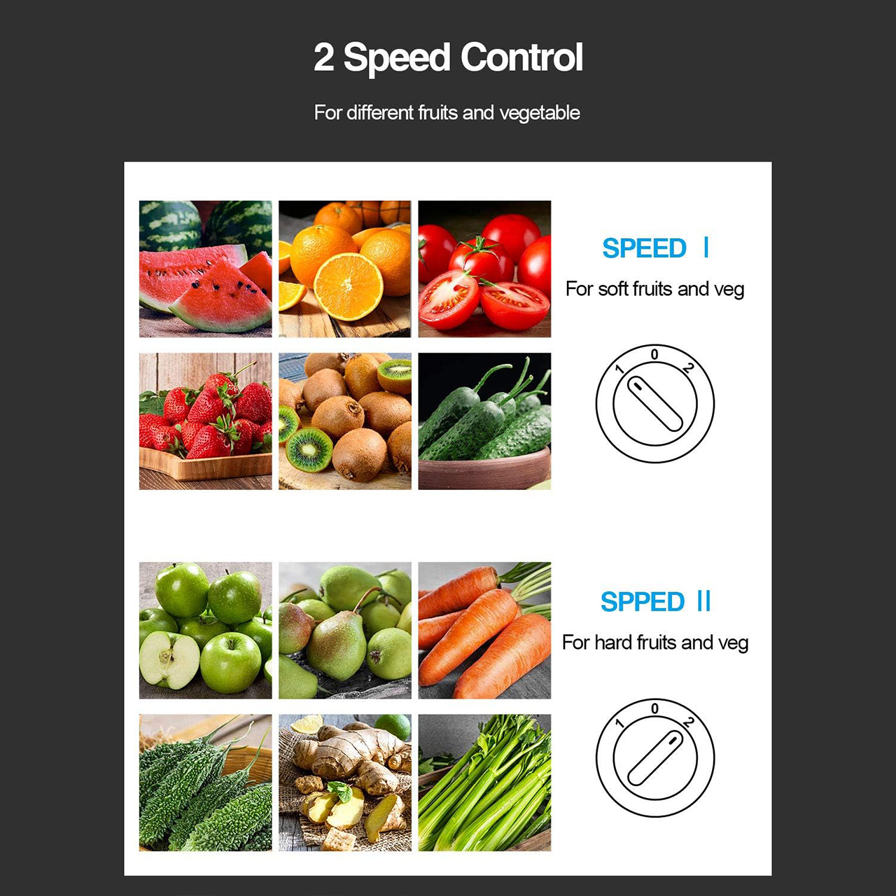 Centrifugal Juicer Extractor with 3” Wide Feed Chute